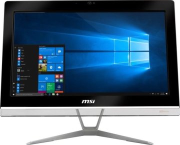 MSI Pro 20EX 7M-033XEU Intel® Celeron® G G3930 49,5 cm (19.5") 1600 x 900 Pixel PC All-in-one 4 GB DDR4-SDRAM 1 TB HDD Wi-Fi 5 (802.11ac) Bianco