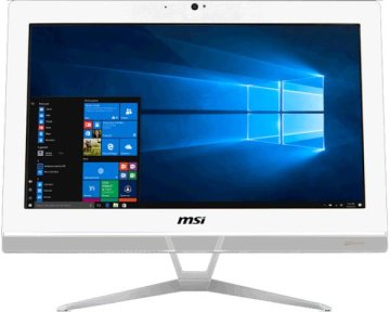 MSI Pro 20EX 7M-034XEU Intel® Celeron® G G3930 49,5 cm (19.5") 1600 x 900 Pixel 4 GB DDR4-SDRAM 1 TB HDD PC All-in-one Wi-Fi 5 (802.11ac) Nero