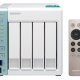 QNAP TS-451A NAS Tower Intel® Celeron® N3060 2 GB DDR3L 0 TB QNAP Turbo System Verde, Bianco 2