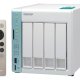 QNAP TS-451A NAS Tower Intel® Celeron® N3060 2 GB DDR3L 0 TB QNAP Turbo System Verde, Bianco 10