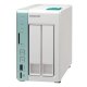 QNAP TS-251A NAS Tower Intel® Celeron® N3060 2 GB DDR3L 0 TB QNAP Turbo System Verde, Bianco 3