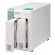 QNAP TS-251A NAS Tower Intel® Celeron® N3060 2 GB DDR3L 0 TB QNAP Turbo System Verde, Bianco 7
