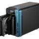 QNAP TS-253B NAS Tower Intel® Celeron® J3455 8 GB DDR3L 0 TB QNAP Turbo System Nero 3