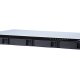QNAP TS-431XeU NAS Rack (1U) Annapurna Labs Alpine AL-314 8 GB DDR3 0 TB QNAP QTS Nero, Acciaio inox 10