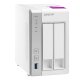 QNAP TS-231P2 NAS Tower Annapurna Labs AL314 4 GB DDR3 0 TB QNAP Turbo System Bianco 8