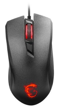 MSI Clutch GM10 mouse Mano destra USB tipo A Ottico 2400 DPI