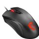 MSI Clutch GM10 mouse Gaming Mano destra USB tipo A Ottico 2400 DPI 3