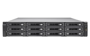 QNAP TES-1885U NAS Armadio (2U) Intel® Xeon® D D-1521 16 GB DDR4 0 TB QNAP Enterprise System Nero