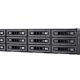 QNAP TES-1885U NAS Armadio (2U) Intel® Xeon® D D-1521 16 GB DDR4 0 TB QNAP Enterprise System Nero 5