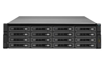 QNAP REXP-1610U-RP array di dischi 0 TB Armadio (3U) Nero