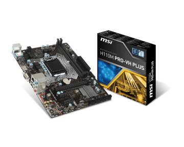 MSI H110M PRO-VH PLUS scheda madre Intel® H110 LGA 1151 (Socket H4) micro ATX