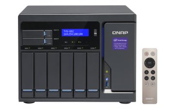 QNAP TVS-882 NAS Tower Intel® Core™ i5 i5-6500 16 GB DDR4 0 TB QNAP Turbo NAS System Grigio