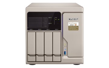 QNAP TS-677 NAS Tower AMD Ryzen™ 5 1600 8 GB DDR4 0 TB QNAP Turbo System Oro