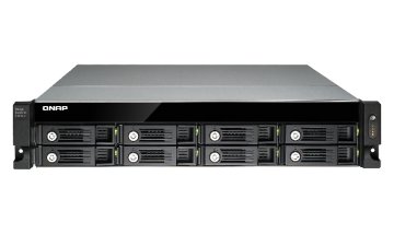QNAP UX-800U-RP array di dischi Nero