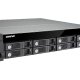 QNAP UX-800U-RP array di dischi Nero 5