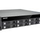 QNAP UX-800U-RP array di dischi Nero 5