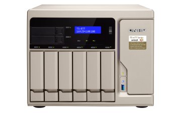 QNAP TS-877 NAS Tower AMD Ryzen™ 7 1700 16 GB DDR4 0 TB QNAP Turbo System Oro