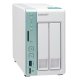 QNAP TS-251A NAS Tower Intel® Celeron® N3060 4 GB DDR3L 0 TB QNAP Turbo System Verde, Bianco 4