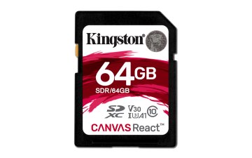Kingston Technology SD Canvas React 64 GB SDXC UHS-I Classe 10