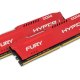 HyperX FURY Red 32GB DDR4 2933MHz Kit memoria 2 x 16 GB 2