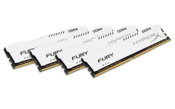 HyperX FURY Bianco 32GB DDR4 2933 MHz Kit memoria 4 x 8 GB