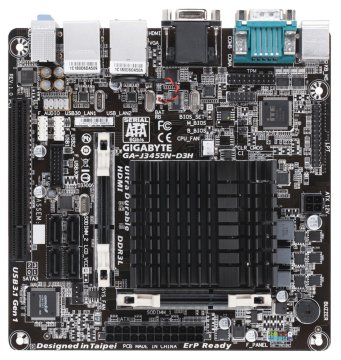 GIGABYTE GA-J3455N-D3H (rev. 1.0) BGA 1296 mini ITX