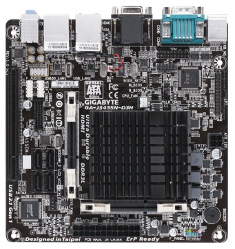 Gigabyte GA-J3455N-D3H (rev. 1.0) BGA 1296 mini ITX