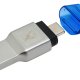Kingston Technology MobileLite Duo 3C lettore di schede USB 3.2 Gen 1 (3.1 Gen 1) Type-A/Type-C Blu, Argento 3