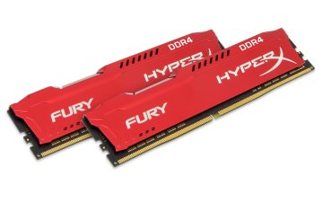 HyperX FURY Red 16GB DDR4 2666MHz Kit memoria 2 x 8 GB