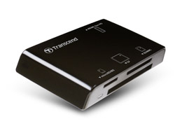 Transcend Multi-Card Reader P8 lettore di schede Nero