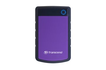 Transcend StoreJet 25H3 disco rigido esterno 4 TB Nero, Viola