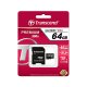 Transcend TS64GUSDXC10 memoria flash 64 GB MicroSDXC NAND Classe 10 2
