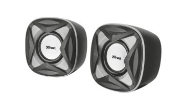 Trust Xilo Compact 2.0 Nero, Grigio Cablato 4 W