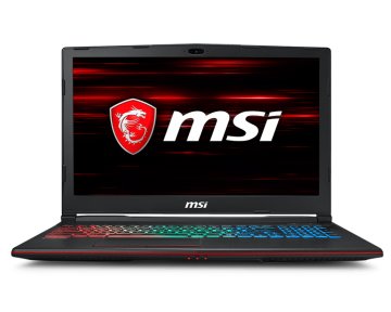 MSI Gaming GP63 8RE-072IT Leopard Intel® Core™ i7 i7-8750H Computer portatile 39,6 cm (15.6") Full HD 16 GB DDR4-SDRAM 1,13 TB HDD+SSD NVIDIA® GeForce® GTX 1060 Windows 10 Home Nero