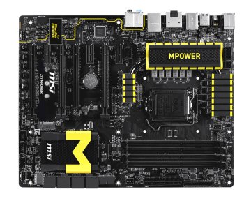 MSI Z97 MPOWER Intel® Z97 LGA 1150 (Socket H3) ATX