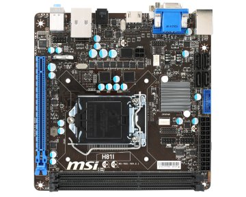 MSI H81I Intel® H81 LGA 1150 (Socket H3) mini ITX