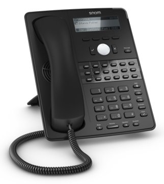 Snom D725 telefono IP Nero 12 linee