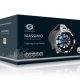 Conceptronic MASSIMO01B altoparlante portatile e per feste Nero, Argento 20 W 4