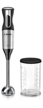 Bosch MSM6S10B frullatore Frullatore ad immersione 750 W Nero, Acciaio inox