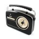 GPO Retro Rydell Portatile Analogico Nero, Crema 2