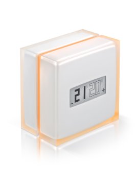 Netatmo Thermostat termostato RF Translucent, Bianco