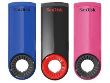 SanDisk Cruzer Dial unità flash USB 16 GB USB tipo A 2.0 Nero, Blu, Rosa