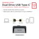 SanDisk Ultra Dual Drive USB Type-C unità flash USB 128 GB USB Type-A / USB Type-C 3.2 Gen 1 (3.1 Gen 1) Nero, Argento 12