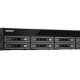 QNAP TS-EC880U R2 NAS Armadio (2U) Famiglia Intel® Xeon® E3 v3 E3-1246V3 4 GB DDR3 0 TB QNAP Turbo System Nero, Grigio 5