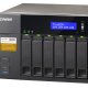 QNAP TS-653A NAS Tower Collegamento ethernet LAN Nero N3150 7