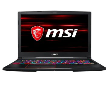 MSI Gaming GE63 8RF-070IT Raider RGB Intel® Core™ i7 i7-8750H Computer portatile 39,6 cm (15.6") Full HD 16 GB DDR4-SDRAM 1,26 TB HDD+SSD NVIDIA® GeForce® GTX 1070 Windows 10 Home Nero