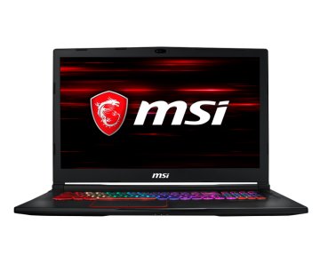 MSI Gaming GE73 8RE-064IT Raider RGB Intel® Core™ i7 i7-8750H Computer portatile 43,9 cm (17.3") Full HD 16 GB DDR4-SDRAM 1,26 TB HDD+SSD NVIDIA® GeForce® GTX 1060 Windows 10 Home Nero