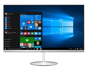 ASUS Zen AiO ZN242IFGK-CA013R Intel® Core™ i5 i5-7300HQ 60,5 cm (23.8") 1920 x 1080 Pixel PC All-in-one 8 GB DDR4-SDRAM 1,26 TB HDD+SSD NVIDIA® GeForce® GTX 1050 Windows 10 Home Wi-Fi 5 (802.11ac) Bia
