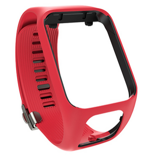 TomTom Cinturino per orologio Premium (Rosso - Large)