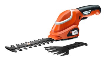 Nero & Decker GSL700KIT-QW cesoia per erba cordless 10 cm 7 V Ioni di Litio Nero, Arancione, Bianco